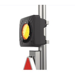 Lumina pulsanta cu senzor de viteza - acumulator